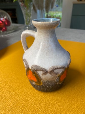 Vase, West Germany vase, West Germany 999, WG vase nr 999, 11,5 cm høj 