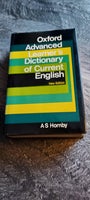 Oxford Advanced Dictionary of Current English, A S Hornby,