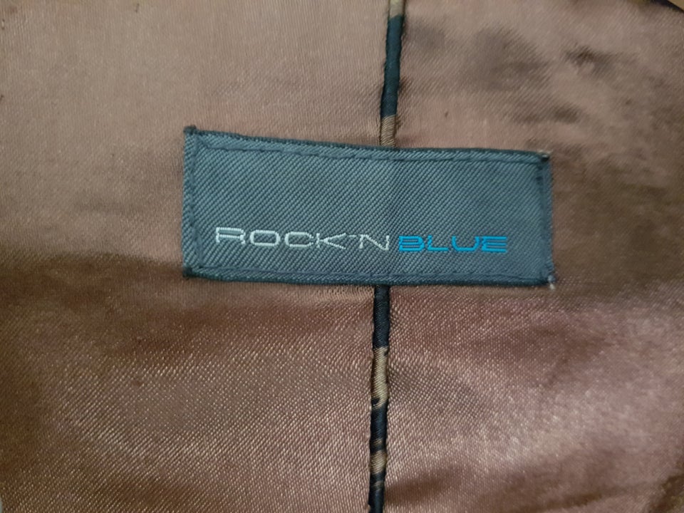 Læderfrakke, str. 38, Rock'n Blue