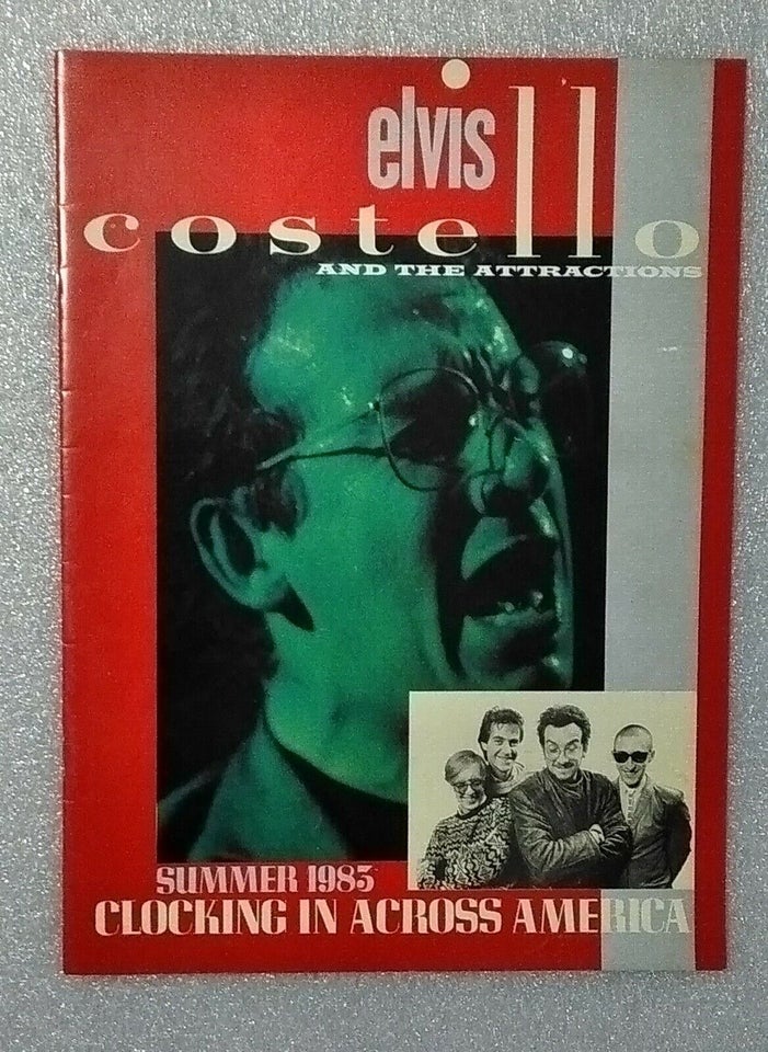 Andet, Elvis Costello KONCERTPROGRAM 1985