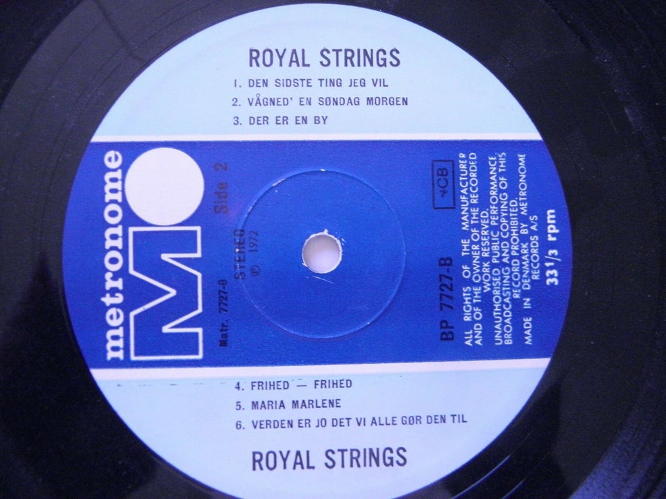 LP, Royal Strings, Royal Strings