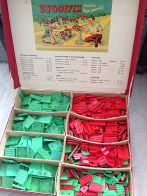 Legetøj, Byggefix, Pædagogisk legetøj fra 1950-erne og forløber for Lego