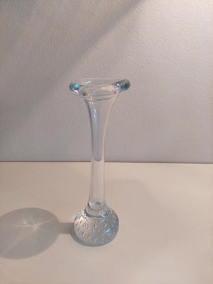 Knoglevase, Holmegaard, Knoglevase, klar. 22 cm. Holmegaard Glasværk. Super fin og enkel vase, ingen