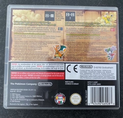 Pokémon Mystery Dungeon - Explorers of Sky, Nintendo DS,