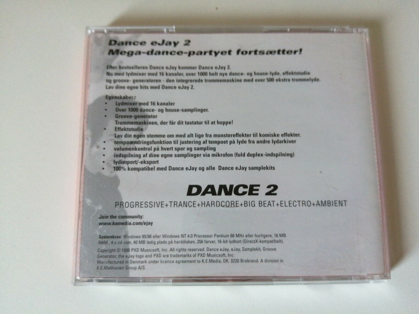 Intensiv punkt cirkulære EJAY.: Dance 2., electronic – dba.dk – Køb og Salg af Nyt og Brugt