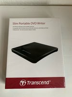 Transcend Slim Portable DVD Writer, ekstern, Perfe