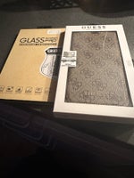 Andet tilbehør, GUESS LA og panser Glass, I phone pro Max