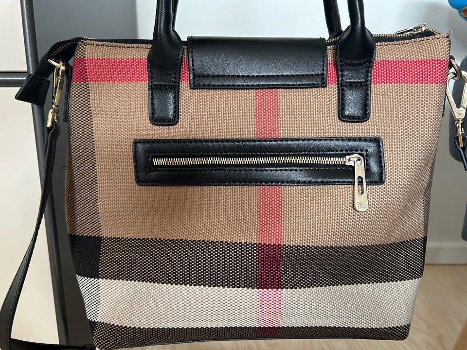 Skuldertaske, Burberry, stof