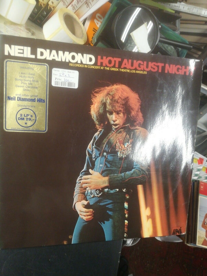 LP, Neil Diamond , Hot august night