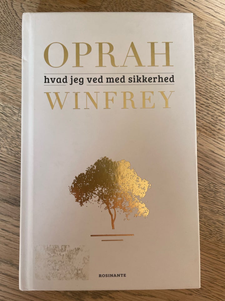 hvad jeg ved med sikkerhed, Oprah Winfrey, emne: personlig