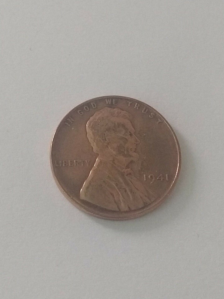 Amerika, mønter, One cent
