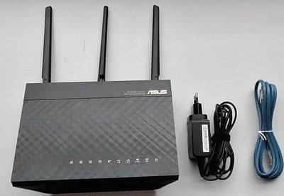 Router, wireless, Asus RT-AC68U, God, Gigabit Router - USB-3 & USB-2 interface
2.4GHz & 5GHz