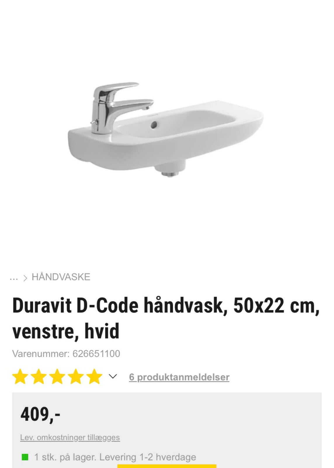 Vask, Duravit