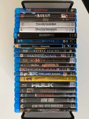 Diverse, instruktør Diverse, Blu-ray, action, Forskellige Blu-ray titler (7 stk.).
Originale med dan