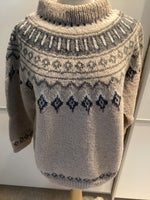 Sweater, Hjemmestrikket, str. L