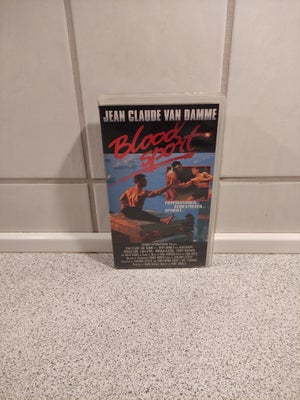 Action, VHS BLOOD SPORT, Jean Claude Van Damme

Nostalgi, kultfilm, samlerobjekt
-------------------