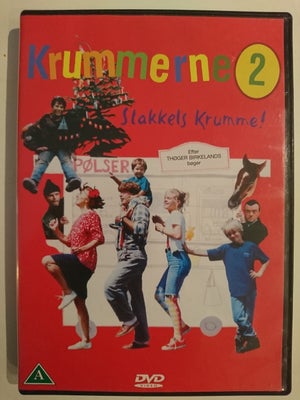 Krummerne 2 - Stakkels Krumme, instruktør Sven Methling, DVD, komedie, /Familiefilm fra 1992. Efter 