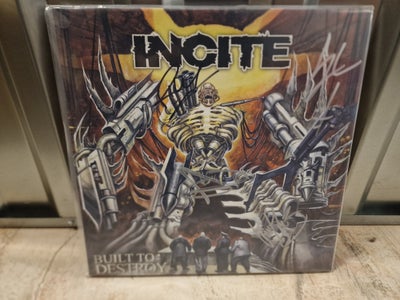 LP, INCITE, Build to destroy, Metal, Bandnavn: INCITE

Titel: BUILD TO DESTROY

Signeret af bandet (