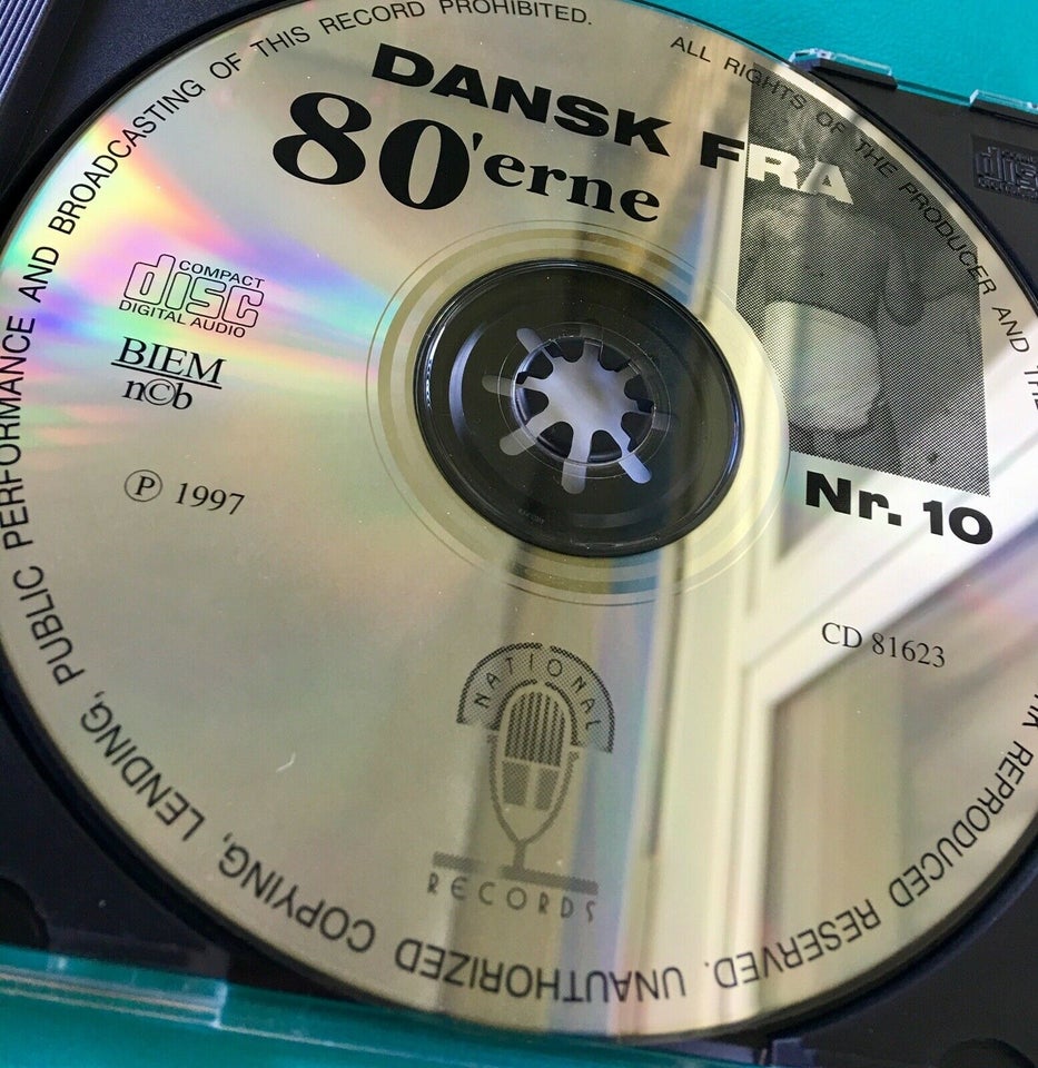 Dansktop - Opsamling: Dansk fra 80erne, vol. 10, pop