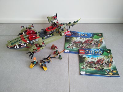 Lego Legends of Chima, 70006 Chima, LEGO 70006 med original byggevejledning der mangler 3 klodser, s