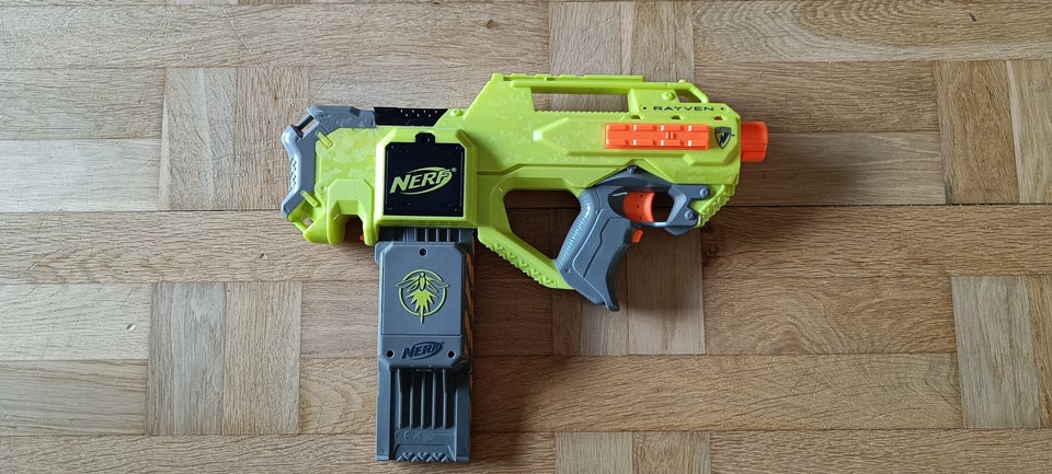 Våben, Nerf Gun Rayven CS-18 Blaster, Hasbro – dba.dk – Køb og Salg af Nyt Brugt
