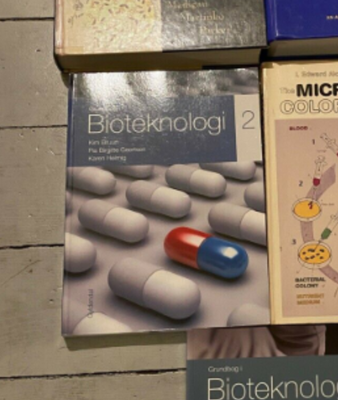 Diverse biologi bøger, Forskellige, Køb 3 eller flere og betal 50 kr. pr. stk. 
Grundbog i Bioteknol