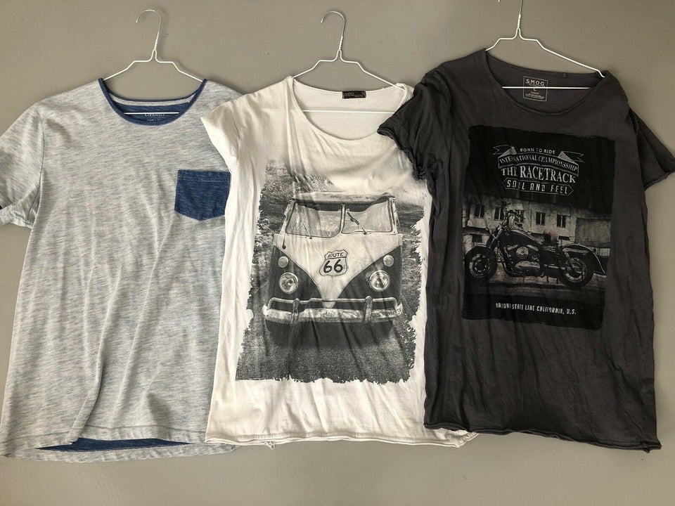 T-shirt, Smog, str. L – – Køb og Salg af Nyt Brugt