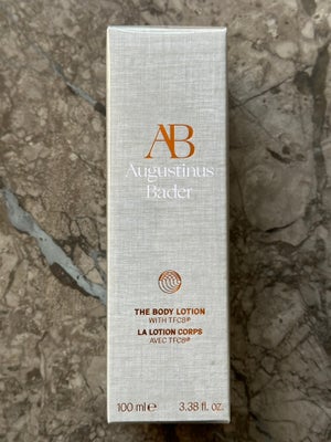 Bodylotion, Bodylotion, Augustinus Bader, PRIS KUN 300,-
Nypris 600,-
HELT NY! ALBRIG BRUGT!
Augusti