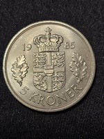 Danmark, mønter, 5 kr