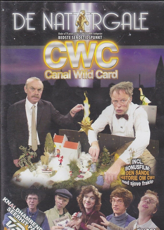 De Nattergale CWC Canal Wild Card, DVD, komedie