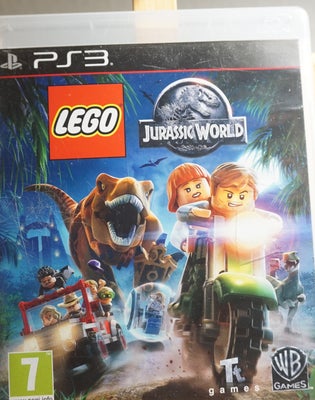 LEGO Jurassic World, PS3, LEGO Jurassic World Park til Playstation 3 PS3. Spillet er testet og kører