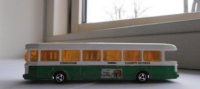 Modelbus, Majorette Saviem Airportbus, skala 1/87