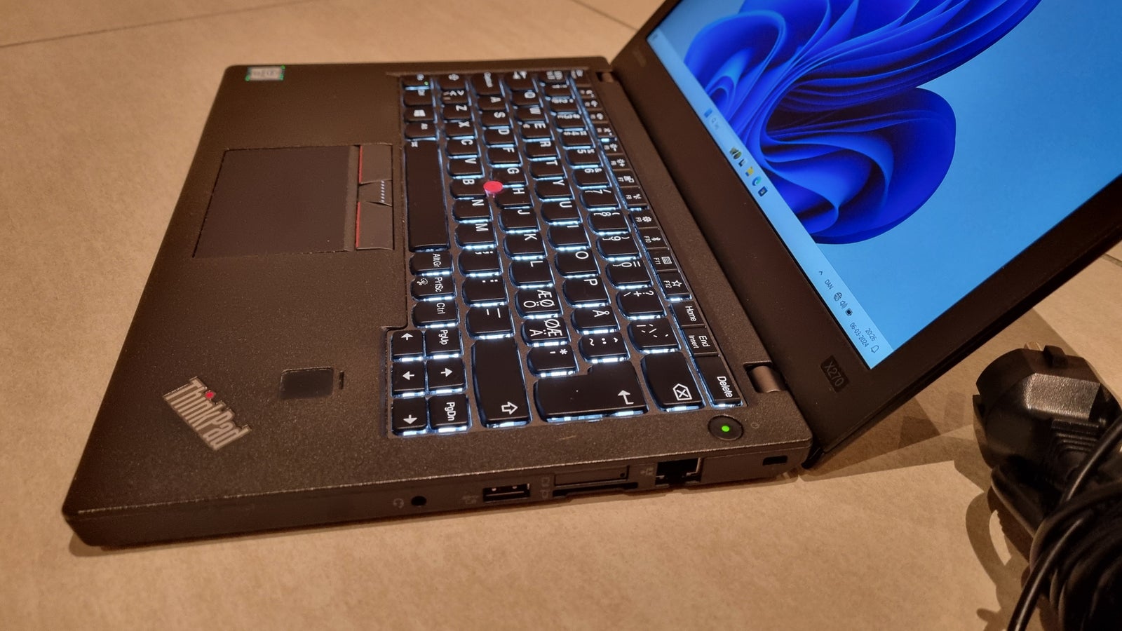 Lenovo X270 med touchskærm (ThinkPad serie), 3,0 GHz, 16 GB