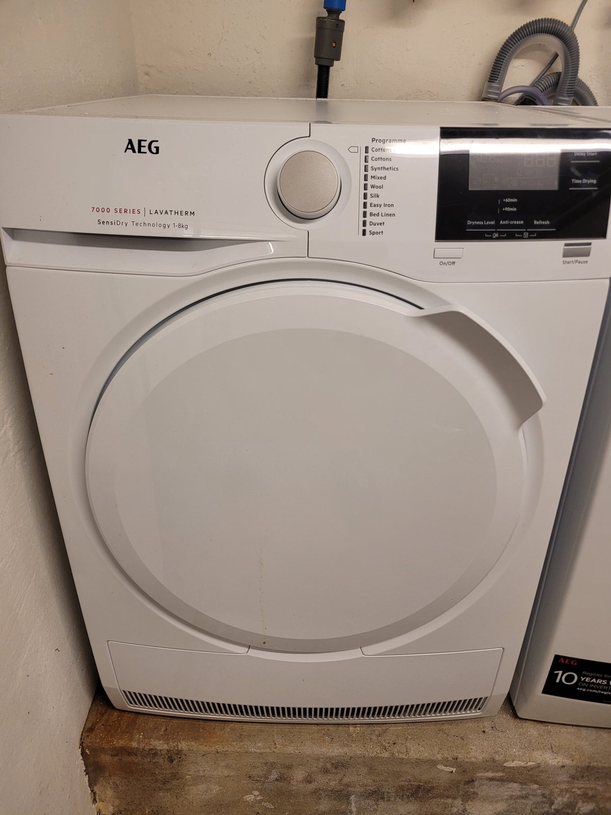 AEG vaskemaskine, vaske/tørremaskine, energiklasse A++