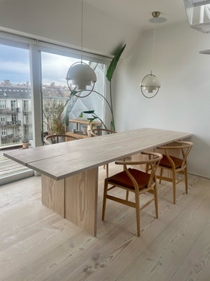 Spisebord, Træ, Dinesen , b: 90 l: 280, Elegant og unikt special fremstillet spisebord med Dinesen D