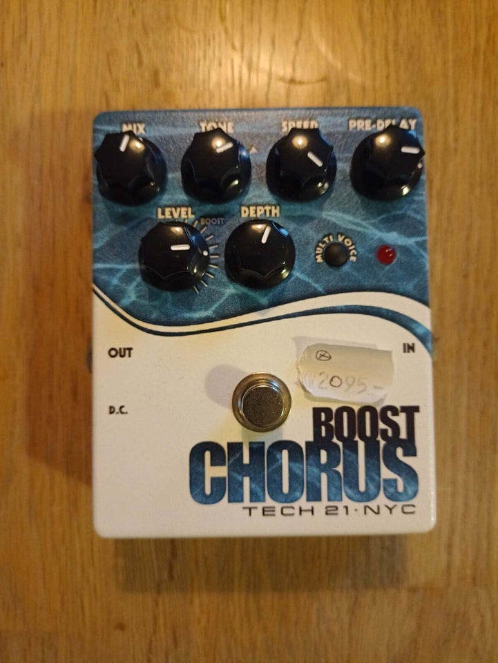 TECH 21 NYC Boost Chorus, Andet mærke Boost Chorus guitar