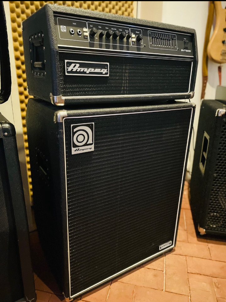 Ampeg Basanlæg, Ampeg SVT1000 & SVT-410HLF – dba.dk – Køb og Salg