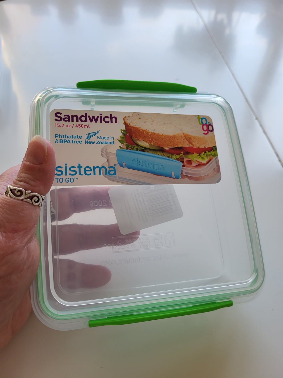 Sistema To Go 15.2 oz Sandwich Box