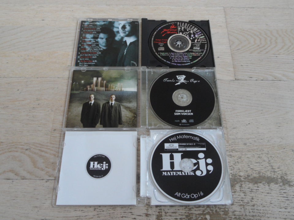 9 STK POP/ROCK CD: SUNE ROSE WAGNER, WHO MADE WHO, HENRIK HALL