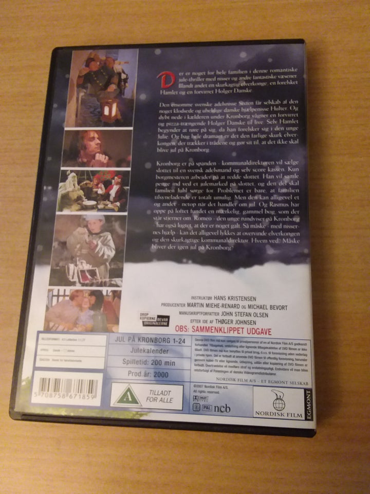 Jul på kronborg, DVD, andet