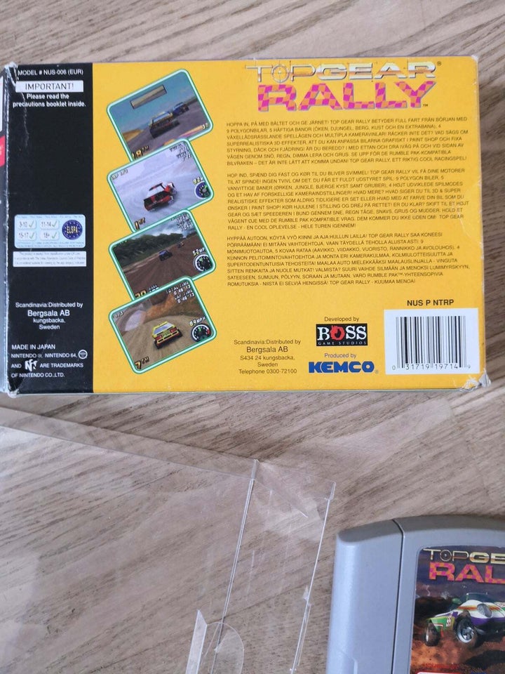 Top Gear Rally, N64