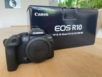 Canon, R10 + 18-45, 24 megapixels