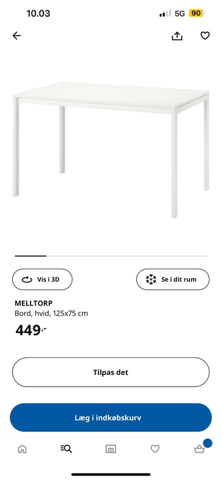 Anden arkitekt, bord, Ikea