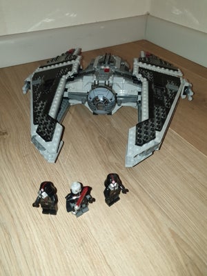 Lego Star Wars, 9500, Lego Star Wars sæt 9500 - Sith Fury-class Interceptor. Komplet med alle dele. 