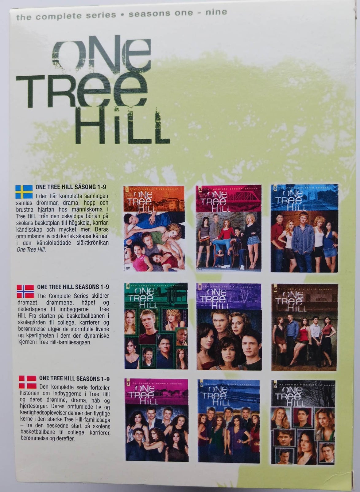 One Tree Hill - Den komplette serie (49-disc), DVD,