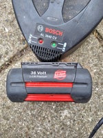Batteri med oplader til Bosch plæneklipper. AL3...