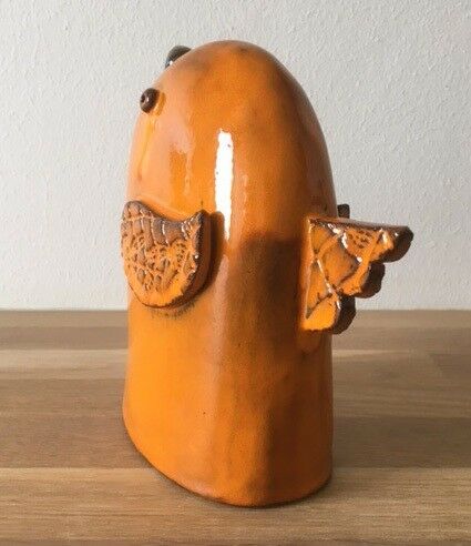 Keramik figur Fugl, Nova Ceramics