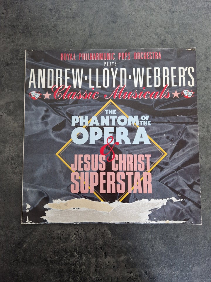 LP, Andrew Lloud Webber, The phantom of the opera