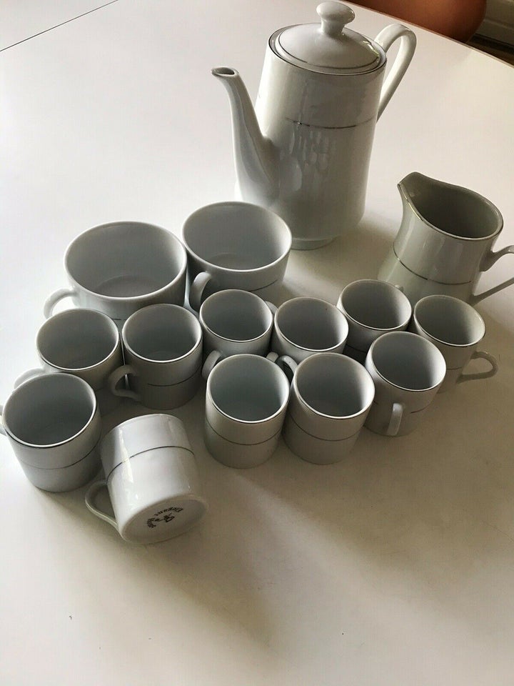 Porcelæn, 11 espressokopper, Elegant Home