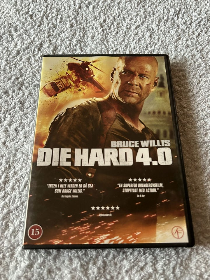 Die Hard 4.0, instruktør Len Wiseman, DVD